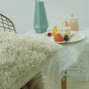 Beige Plush Pillow Cover 45*45cm - Ljojo Home Decor Essential