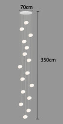Ljojo LED Pendant Chandeliers for Modern Home Decor & Indoor Lighting