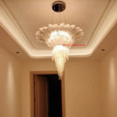 Crystal Pendant Chandelier Luxury Lighting Fixture by Ljojo for Living Room and Staircase