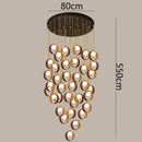 Ljojo LED Pendant Light for Modern Home Decor and Staircase Chandeliers