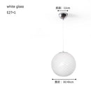 Italian Glass Macaron Color Pendant Light | Personalized Spherical Bubble Lamp by Ljojo
