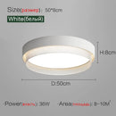 Ljojo Luxury Nordic Ceiling Light for Eye Protection in Modern Bedroom & Study