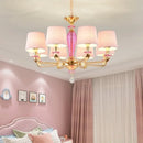 LED Fabric Pendant Light Fixture Modern Nordic Style Dining Room Living Room Lamps by Ljojo