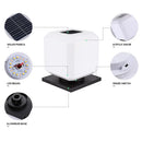 E27 LED Solar Light Energy Pillar for Fence Wall Outdoor Lighting by Ljojo