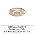 Modern LED Ring Ceiling Light for Dining Room Living Room by Ljojo |
Minimalist Home Lighting for Bedroom and Study Room