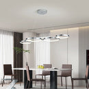 Living Room Chandelier: Dimmable Gold LED Pendant Light by Ljojo