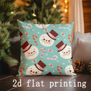 Christmas-themed Pillow Covers by Ljojo - Perfect for Sofa, Bedroom, Car, Rectangular Cushion