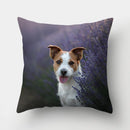 Dog Pattern Cushion Cover for Home Decor by Ljojo