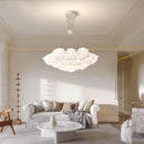 French Cream Style Rose Pendant Light | Luxurious Romantic Bedroom Dining Room Lighting by Ljojo