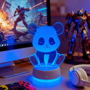 3D Panda Night Light Multi-color USB Desk Lamp by Ljojo
