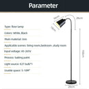 Ljojo Modern Adjustable Goose Neck LED Floor Lamp for Living Room Bedroom