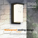 Ljojo LED Wall Light Motion Sensor Outdoor Waterproof Modern Home Garden Fixture