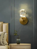 Gold Crystal LED Wall Lamp by Ljojo: Modern Luxury Sconce for Home Decor