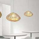 Ljojo Irregular Glass Suspension Pendant Light | Nordic Art Hanging Chandelier