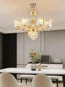 Ljojo Light Luxury Crystal Chandelier for Living, Dining, and Bedroom