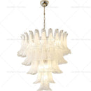 Cream Cloud Crystal Chandelier for Duplex & Villa Staircase by Ljojo