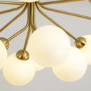 Glass Bubble Chandelier Shade LED Pendant Light Modern Bedroom Living Room Lighting by Ljojo