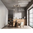 Italy Designer Belt Led Pendant Lights Dimmable Marble Luxury Chandelier by Ljojo for Home Decor Lighting