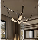 Minimalist Italian Design Marble Chandelier Pendant Light for Home Decor by Ljojo