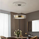 Ljojo Luxury LED Chandelier: Modern Minimalist Master Bedroom Home Decor