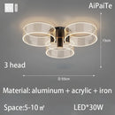Ljojo Luxury Nordic Chandelier for Modern Living Room, Bedroom, and Restaurant