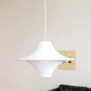 Ljojo Modern Nordic White Cream Acrylic LED Pendant Lights Elegant Unique Design