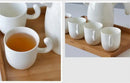 Ljojo 210ML Bone  Coffee Mug Creative Ceramic Cup Porcelain Travel Nespresso Cup