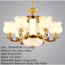 LED Contemporary Chandelier Luxury Living Room Restaurant Bedroom Villa Pendent Lamp by Ljojo