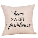 Ljojo Linen Pillow Cover 45X45CM - Decorative Cushion for Home Sofa