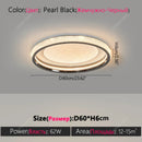 Ljojo LED Ring Ceiling Light for Living Room Kitchen Romantic Home Decoration