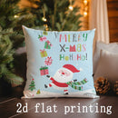 Christmas Cartoon Pillow Covers by Ljojo: Festive Decor for Sofa, Bedroom, Car