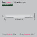 Ljojo Long Strip LED Ceiling Lamp for Modern Minimalist Living Room Lighting