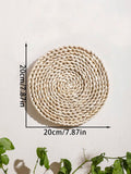 Boho Hand Woven Wall Basket for Home Decor by Ljojo™