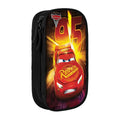 Ljojo Lightning McQueen Double Layer Pencil Case - Large Capacity & School Accessories