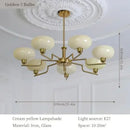 Nordic Vintage Silver LED Pendant Light for Living Room Dining Bedroom by Ljojo
