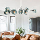 Ljojo Magic Bean Glass Molecular Pendant Light, Modern Creative Personality Lighting