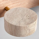 Japanese Wabi Sabi LED Wall Light for Bathroom Decor by Ljojo - New Round Design