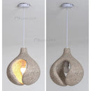 Modern LED Pendant Light Black Grey for Living Room Kitchen Bar by Ljojo