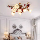 Nordic Flower LED Pendant Light Chandelier by Ljojo - Modern Dining Room Bedroom Decor Fixture