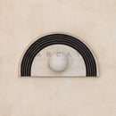 Ljojo Modern Art Resin Wall Lamp for Home Decor Bedroom Living Room Lighting