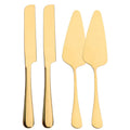 Ljojo 4-Piece Stainless Steel Baking and Cutting Knife Set