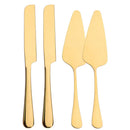 Ljojo 4-Piece Stainless Steel Baking and Cutting Knife Set