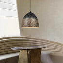 Wabi Sabi Metal LED Pendant Light Fixture Retro Industrial Art Chandelier by Ljojo