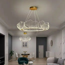Ljojo LED Lotus Leaf Ceiling Chandelier for Home Decor and Light Fixtures