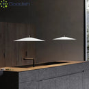 Ljojo Nordic Hat Flying Saucer LED Pendant Light Chandelier for Restaurant Home Decoration