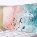 Beach Wave Landscape Tapestry for Ljojo Home Decor