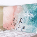 Beach Wave Landscape Tapestry for Ljojo Home Decor