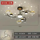 Nordic Dimmable Starry Sky Led Pendant Lights - Modern Bedroom & Living Room Decor | Ljojo