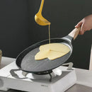 Ljojo 3-Layer Non-Stick Frying Pan for Eggs, Steak, Pancakes - Versatile Kitchen Cookware