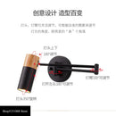 Ljojo LED Swing Arm Wall Lamp for Restaurant, Bedroom, Reading - Modern Design